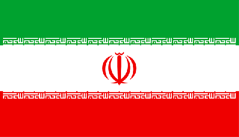 Flagge Iran